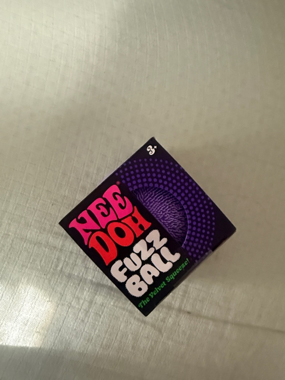 Needoh Fuzz Ball Kids Toy - Purple